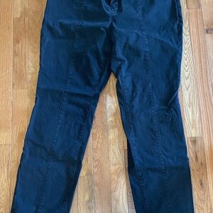 Duluth Trading Co Black Cotton Pants